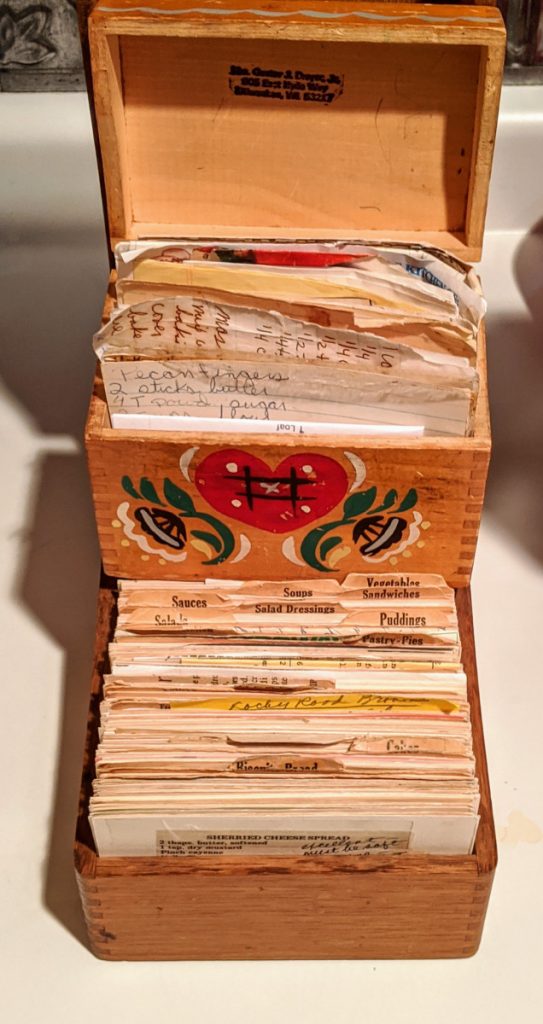recipe boxes