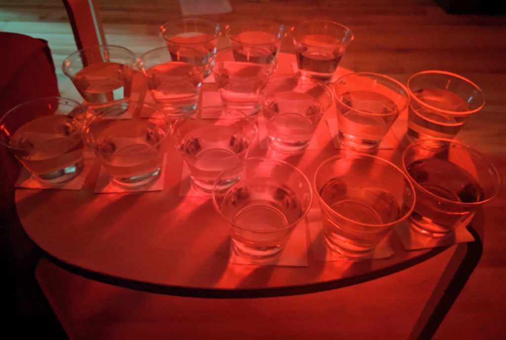 rapid sensory concentrations under red light