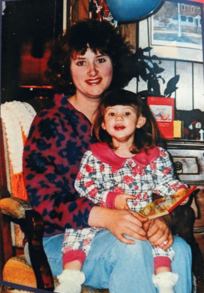 mom and me